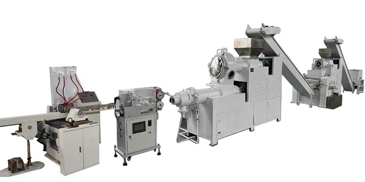 Línea de máquinas para fabricar jabón completamente automática