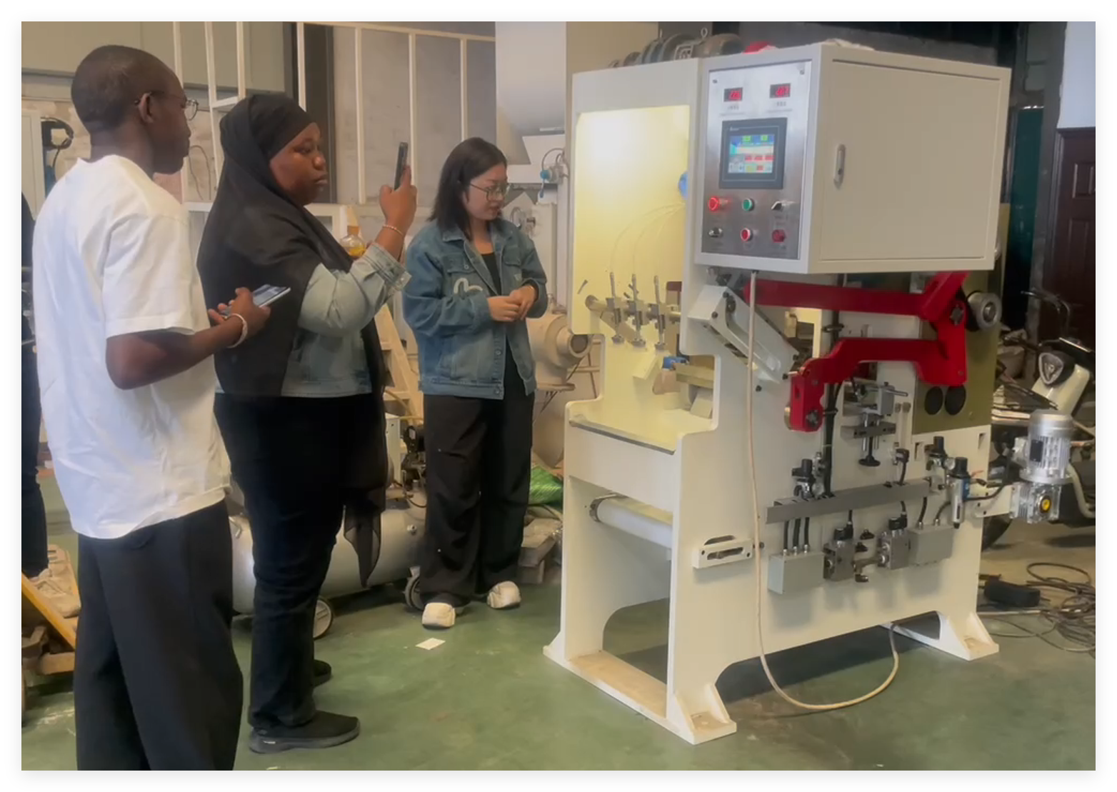 soap stamping machine