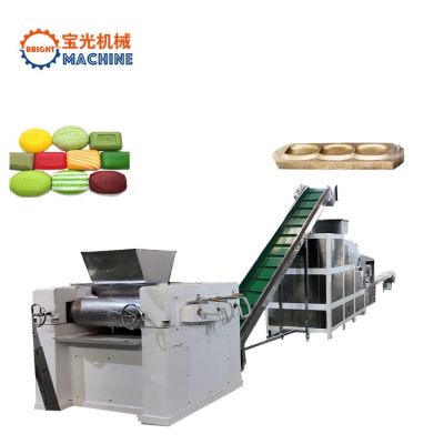 Fully automatic toilet soap making machine line500-800kgs/hour